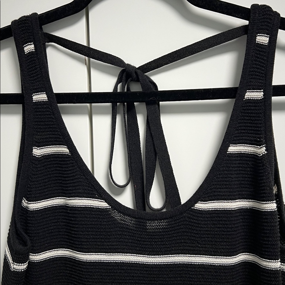 W by Worth Black and White Midi Dress - Picture 5 of 8